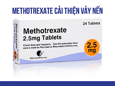 Methotrexate giúp giúp kiểm soát hệ miễn dịch của cơ thể, ngăn ngừa viêm da