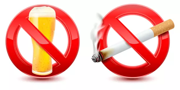 Người bệnh ung thư phổi không được sử dụng thuốc lá và bia, rượu