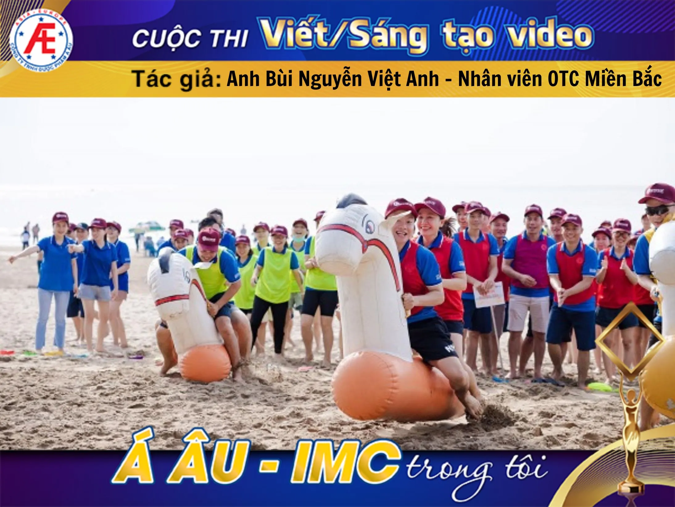 Khoảnh khắc vui vẻ của các thành viên Tập đoàn Á Âu - IMC