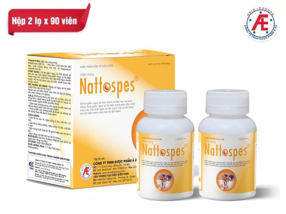 Thực phẩm bảo vệ sức khỏe Nattospes 