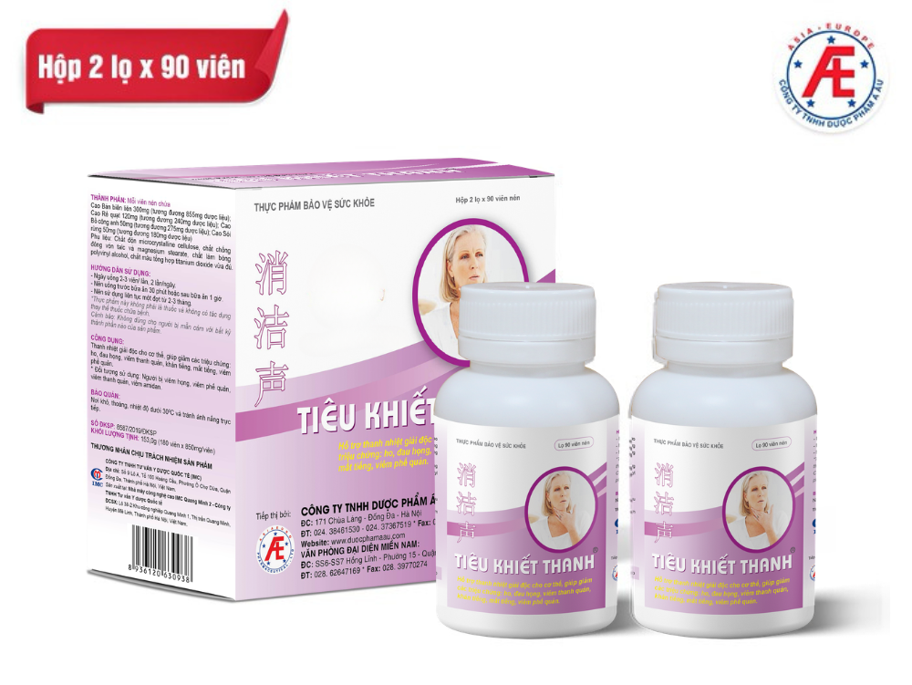 Thực phẩm bảo vệ sức khỏe Tiêu Khiết Thanh