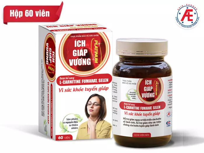  Combo Ích Giáp Vương Platinum 60 viên (mua 6 tặng 1) 