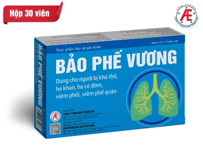 Thực phẩm bảo vệ sức khỏe Bảo Phế Vương