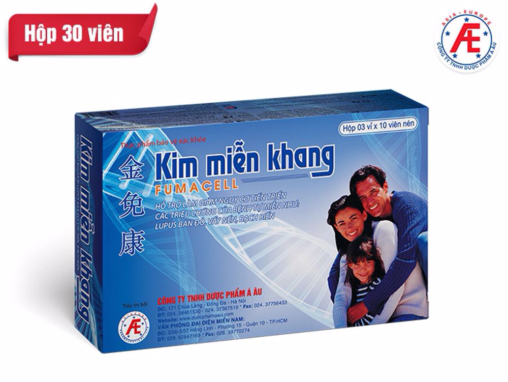 Thực phẩm bảo vệ sức khỏe Kim Miễn Khang