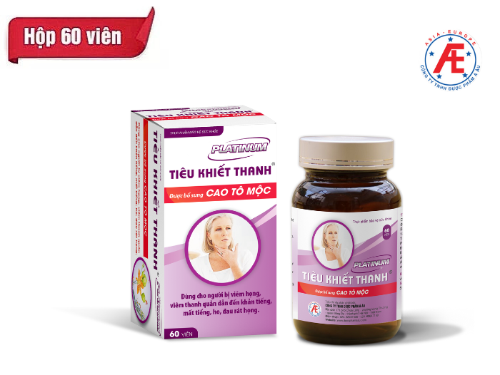 Combo Thực phẩm bảo vệ sức khỏe Tiêu Khiết Thanh Platinum (mua 6TKTP tặng 1 TKTP)