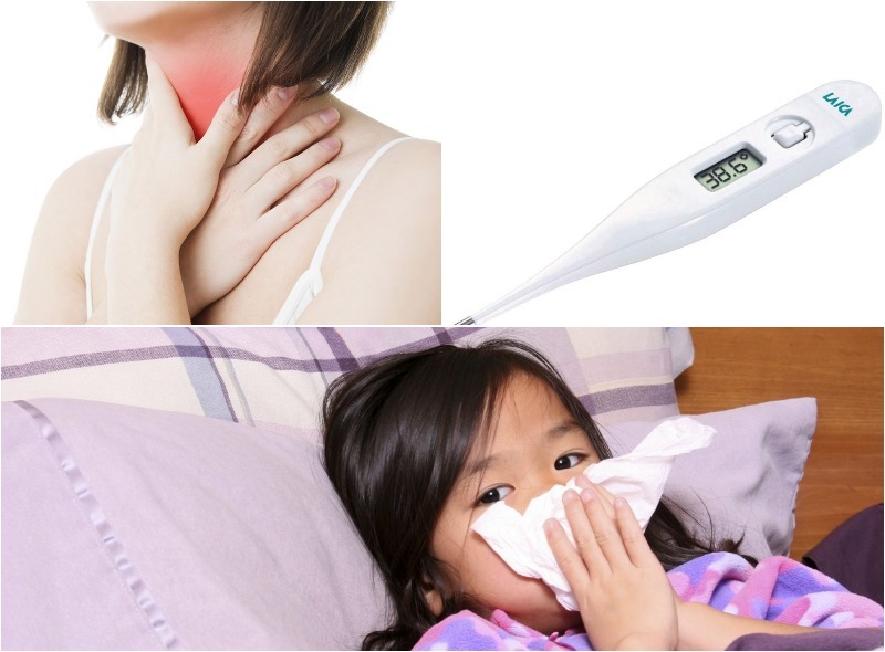 Khi bị viêm họng cấp, người bệnh thường có triệu chứng sốt cao