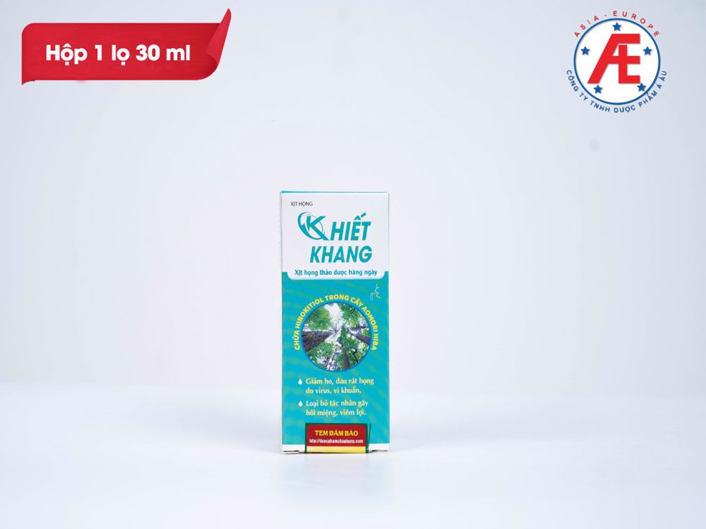 Xịt họng thảo dược Khiết Khang