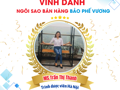 VINH DANH NGÔI SAO BÁN HÀNG BẢO PHẾ VƯƠNG XUẤT SẮC THÁNG 11