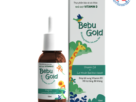 TPBVSK Nhỏ giọt vitamin D BebuGold