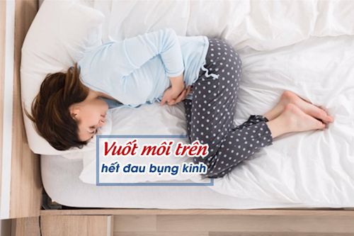 Vuốt môi trên hết đau bụng kinh – Mẹo hay không nên bỏ lỡ!