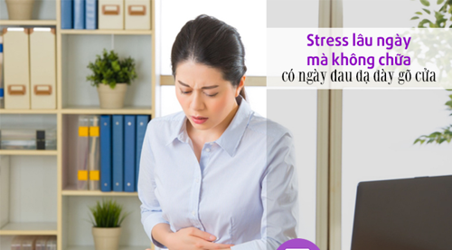 Stress lâu ngày mà không chữa, có ngày đau dạ dày "gõ cửa"