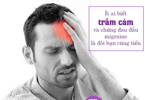 Ít ai biết trầm cảm và chứng đau đầu migraine là "đôi bạn cùng tiến"