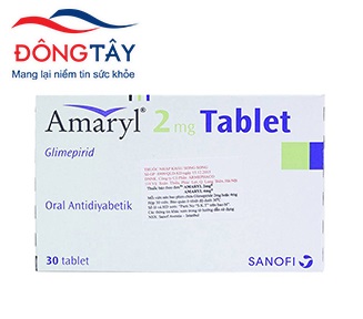 Glimepiride (Amaryl) giúp kích thích tuyến tụy tăng sản xuất insulin