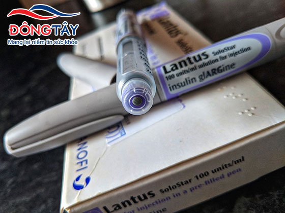 Lantus (insulin glargine) có tác dụng hạ huyết áp lâu dài và ổn định