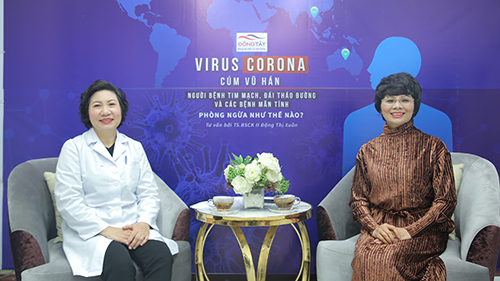   BS Đặng Thị Xuân tư vấn về cách phòng ngừa virus corona cho người tiểu đường, tim mạch.