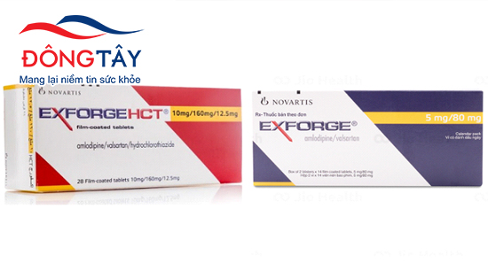 Exforge là thuốc phối hợp trong điều trị tăng huyết áp